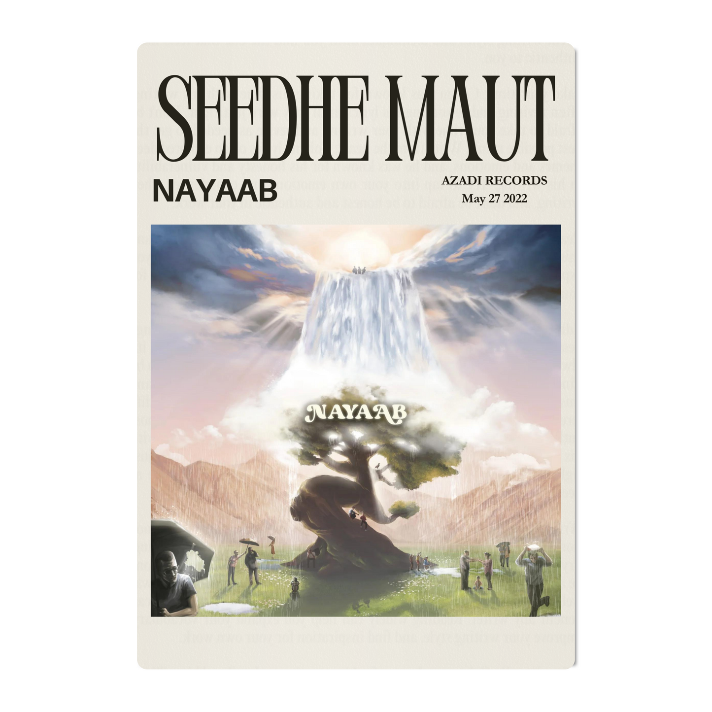 SEEDHE MAUT – NAYAB ALBUM POSTER