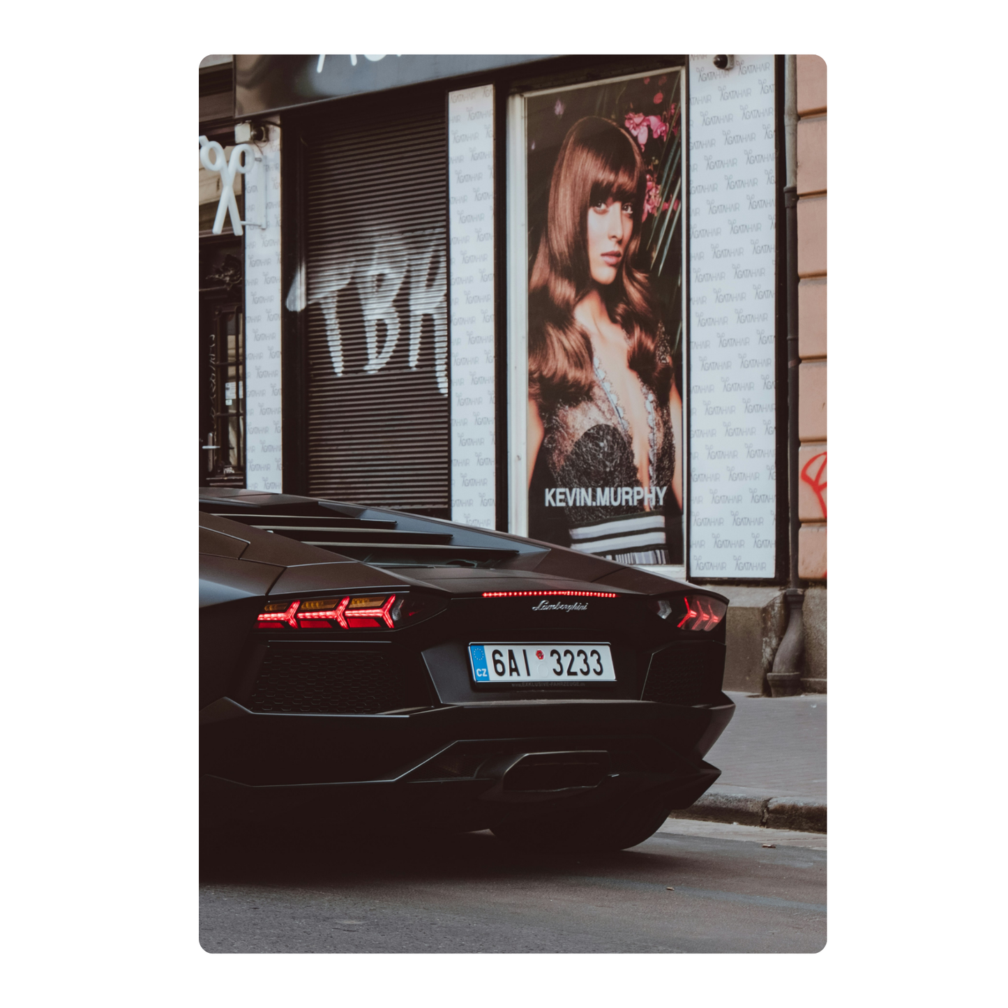 LAMBORGHINI AVENTADOR POSTER