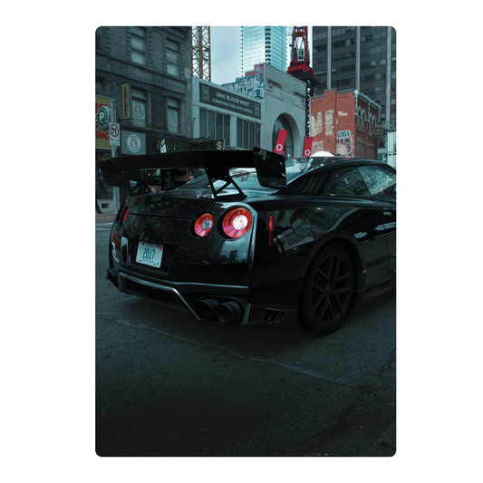 NISSAN GTR POSTER