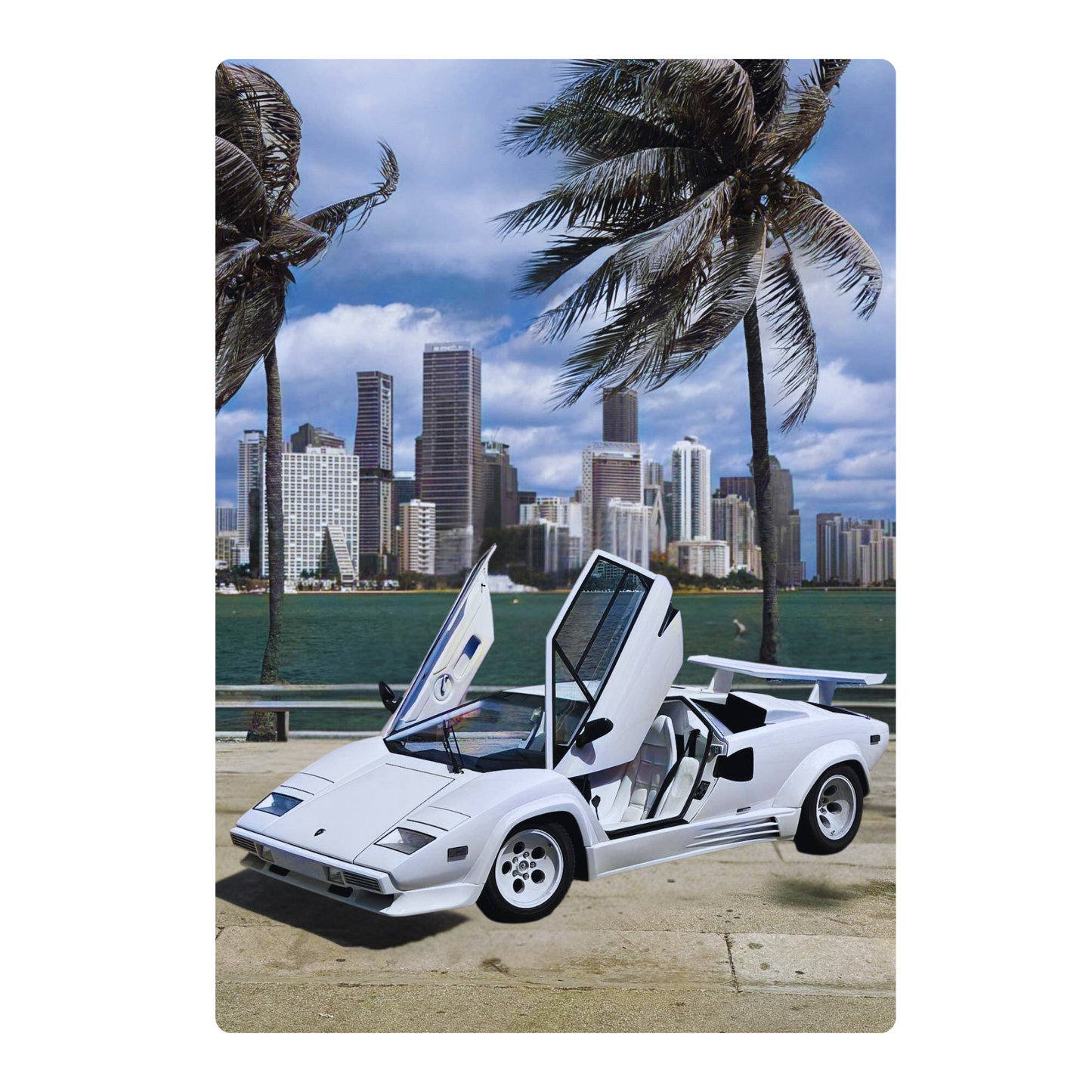 LAMBORGHINI COUNTACH POSTER