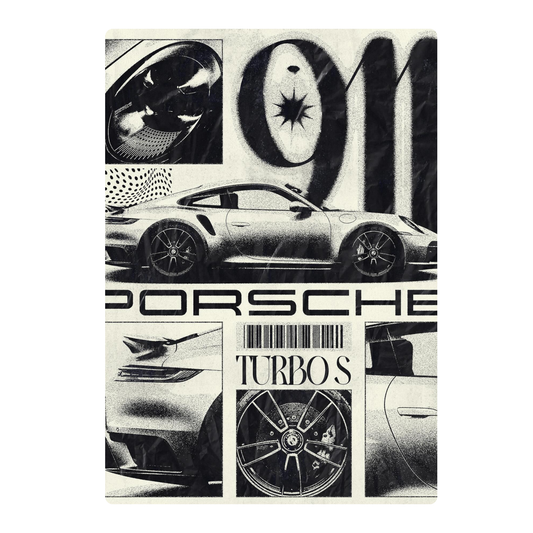 PORSCHE TURBO S POSTER