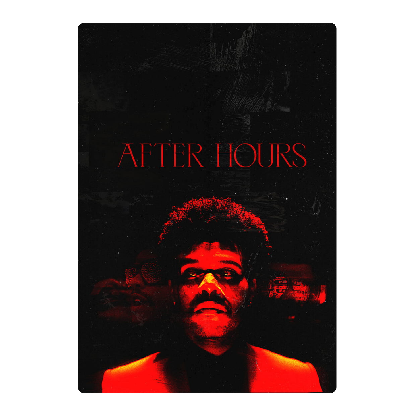 THE WEEKND AFTER HOURS POSTER