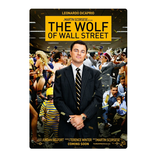 THE WOLF OF WALL STREET POSTER