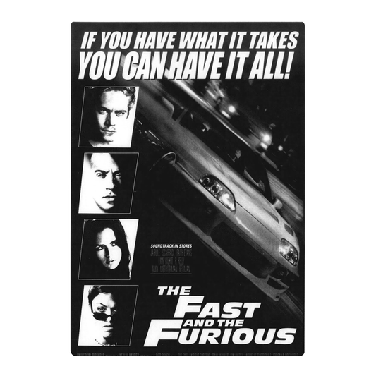 THE FAST AND THE FURIOUS POSTER