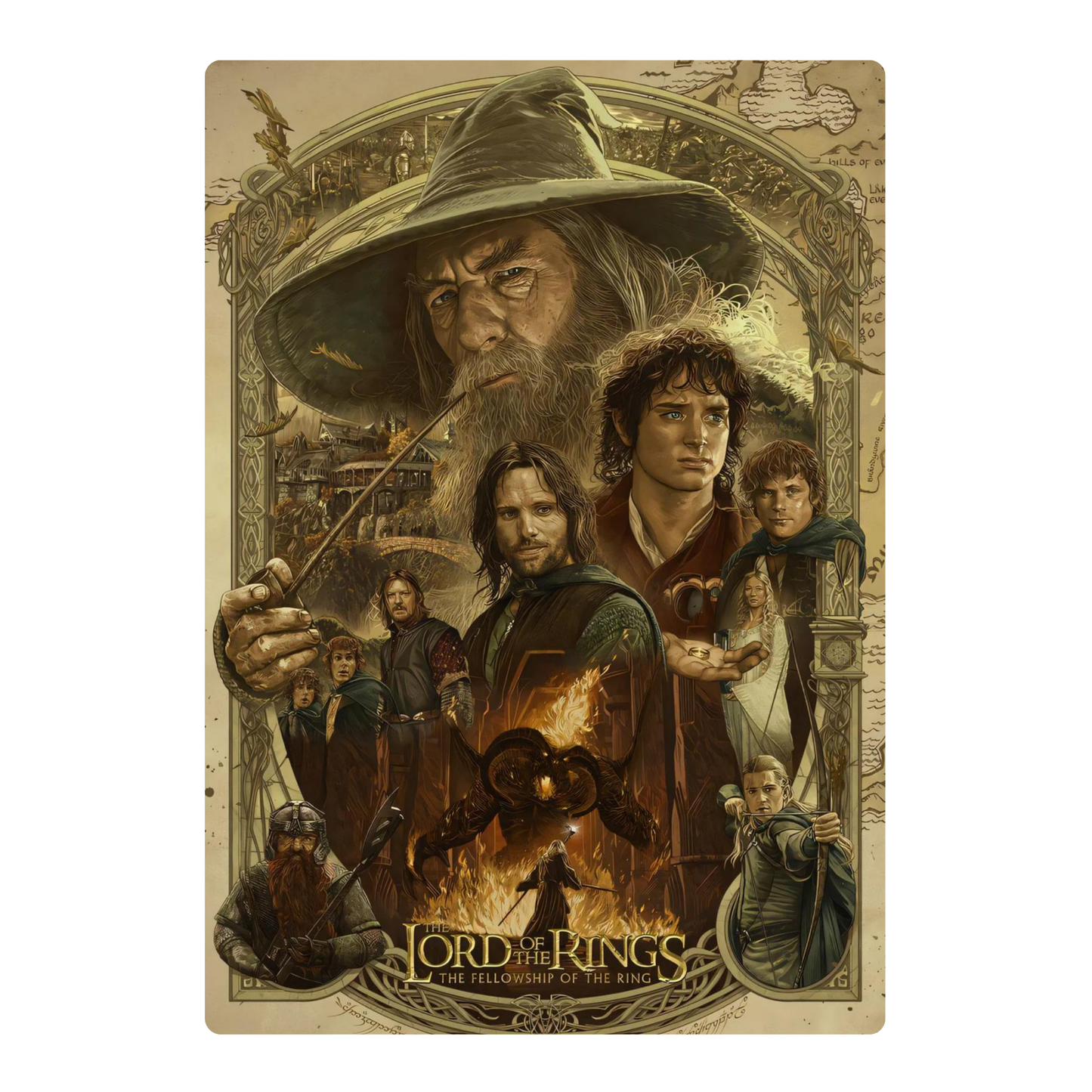 LORD OF THE RINGS POSTER