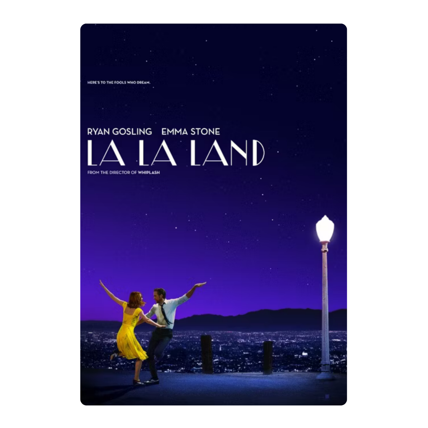 LA LA LAND POSTER