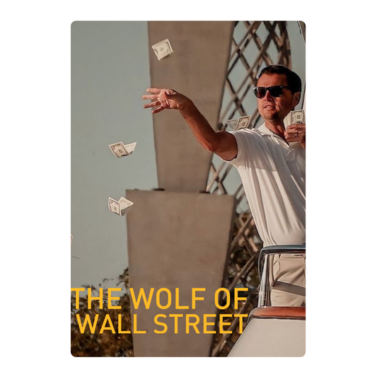 THE WOLF OF WALL STREET POSTER