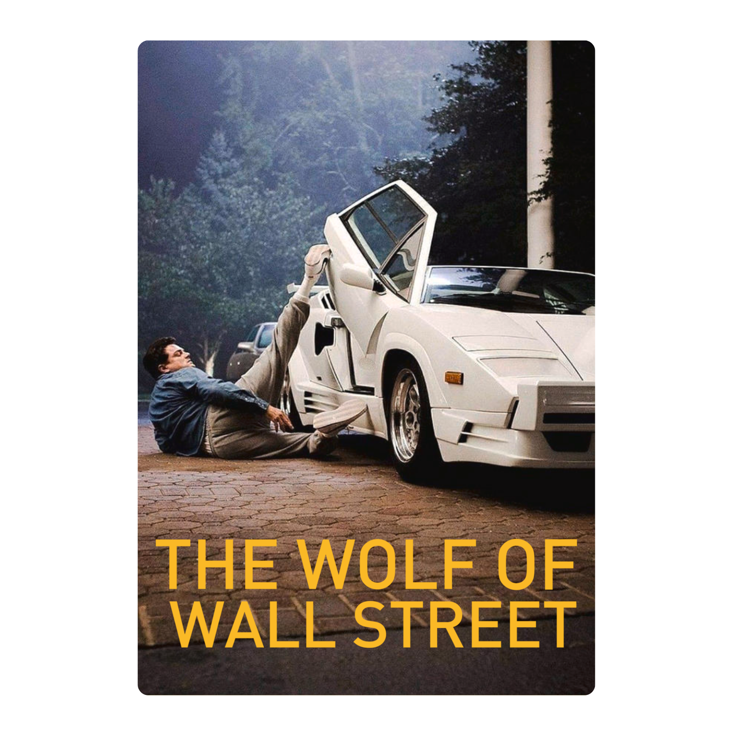 THE WOLF OF WALL STREET POSTER