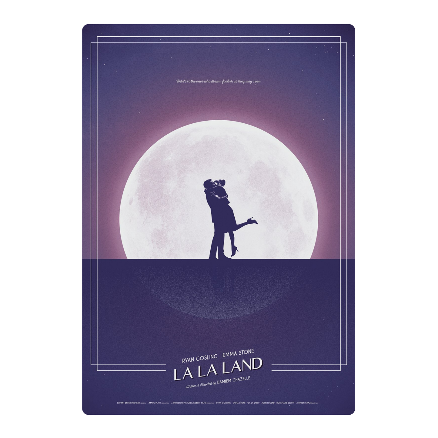 LA LA LAND POSTER