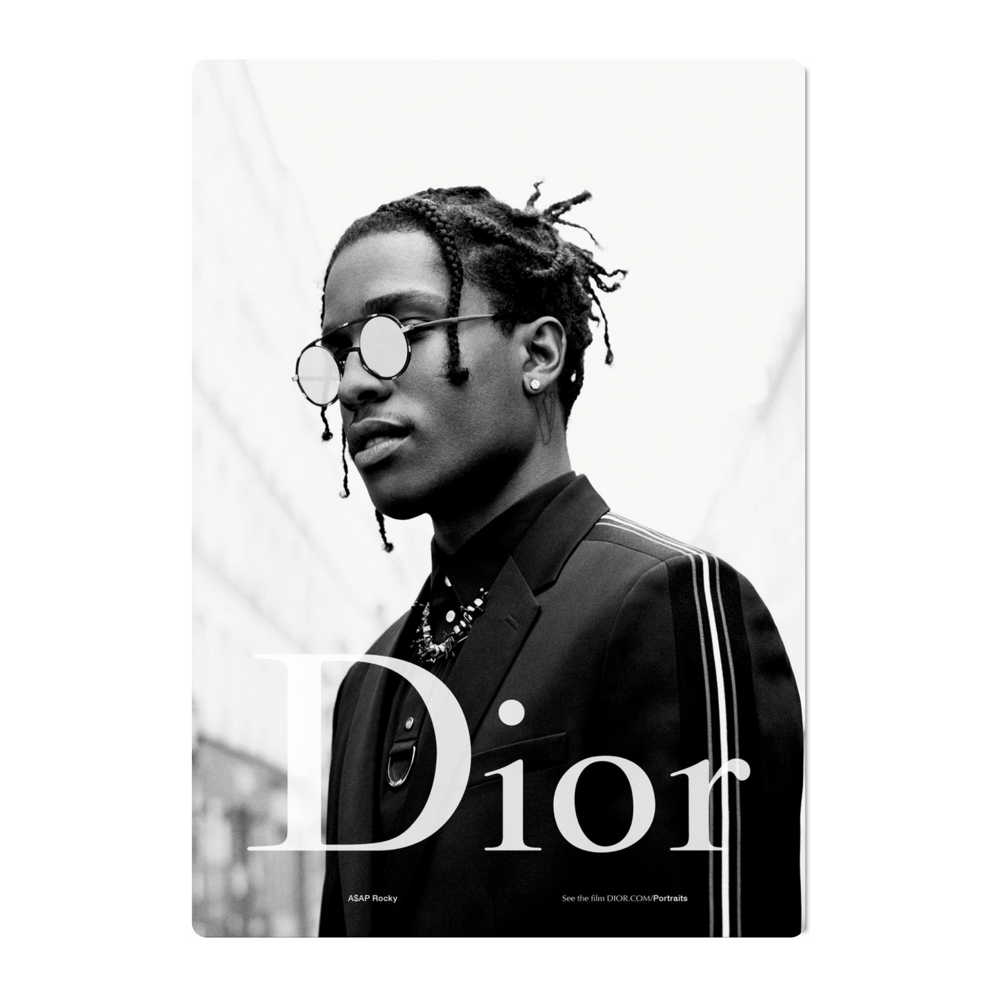 ASAP ROCKY DIOR POSTER