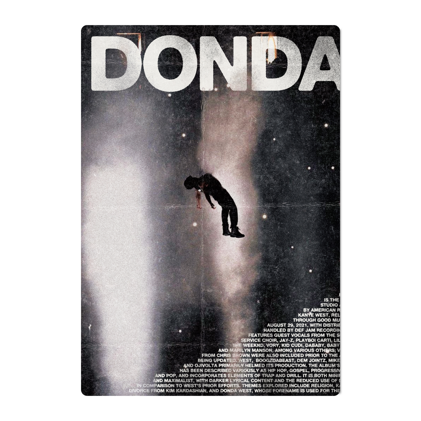 KANYE WEST – DONDA POSTER