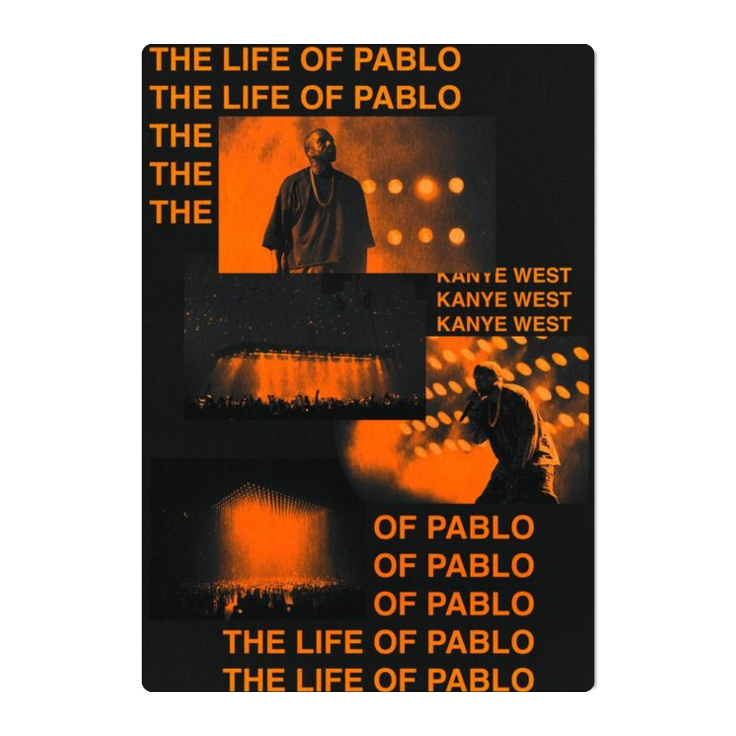 KANYE WEST – THE LIFE OF PABLO POSTER