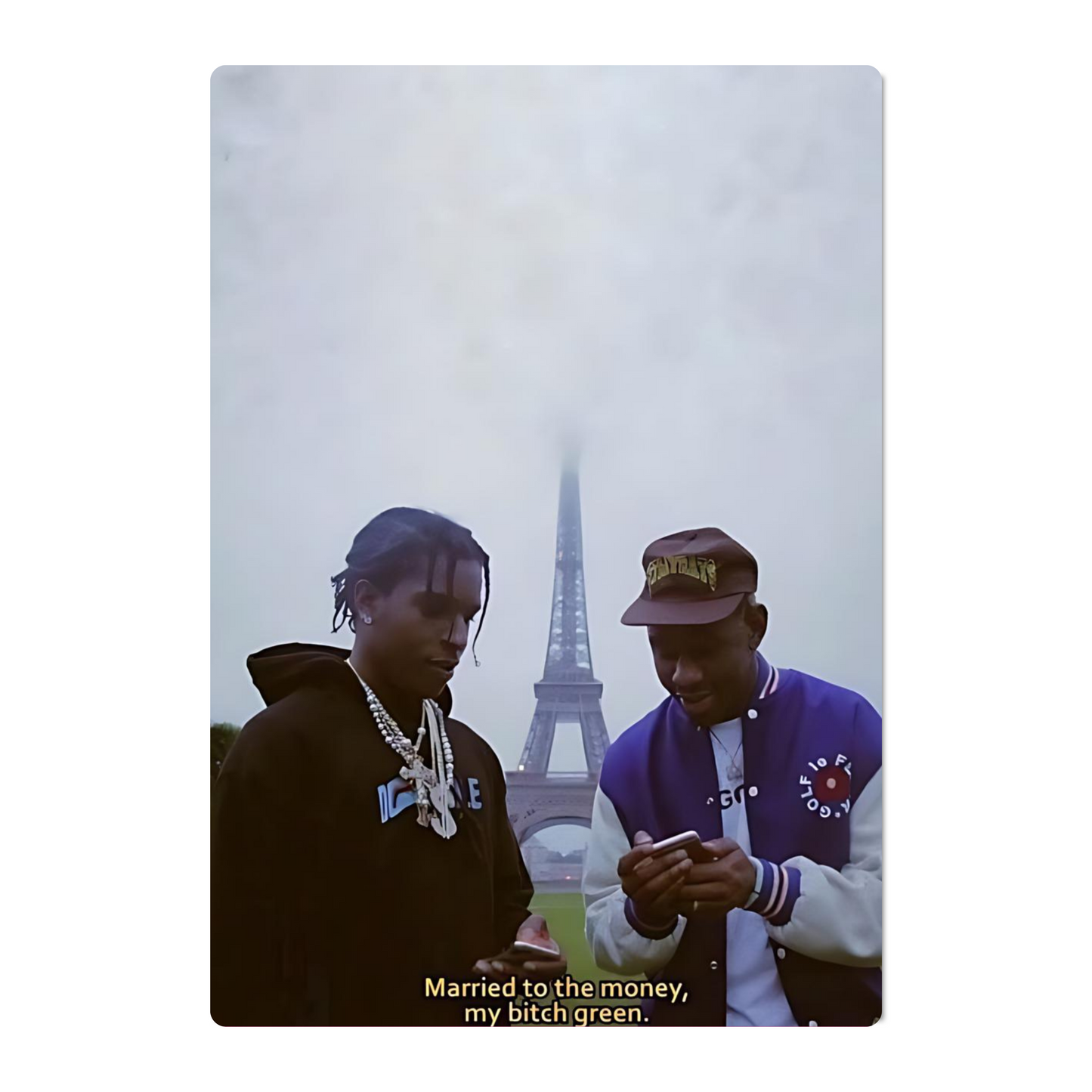 TYLER X ASAP MARRIED TO THE MONEY – POSTER