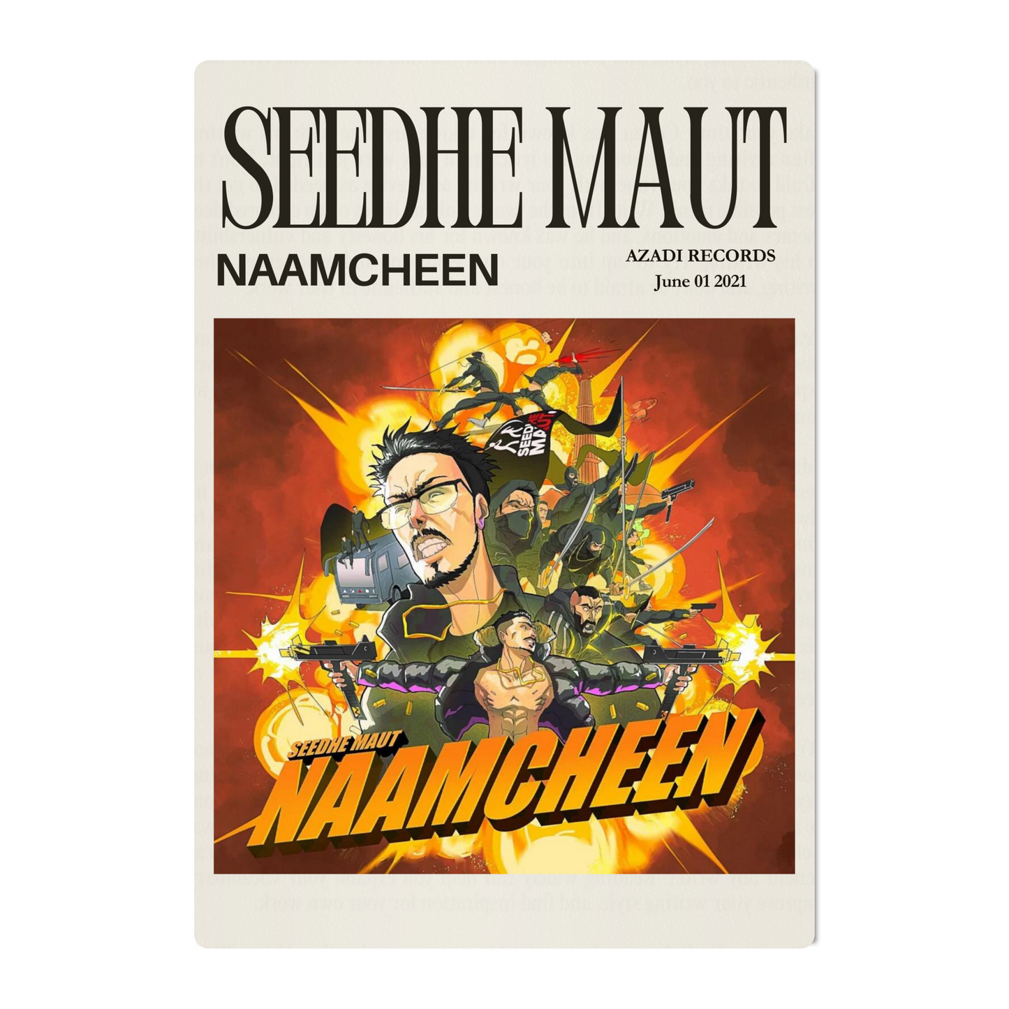 SEEDHE MAUT – NAAMCHEEN POSTER