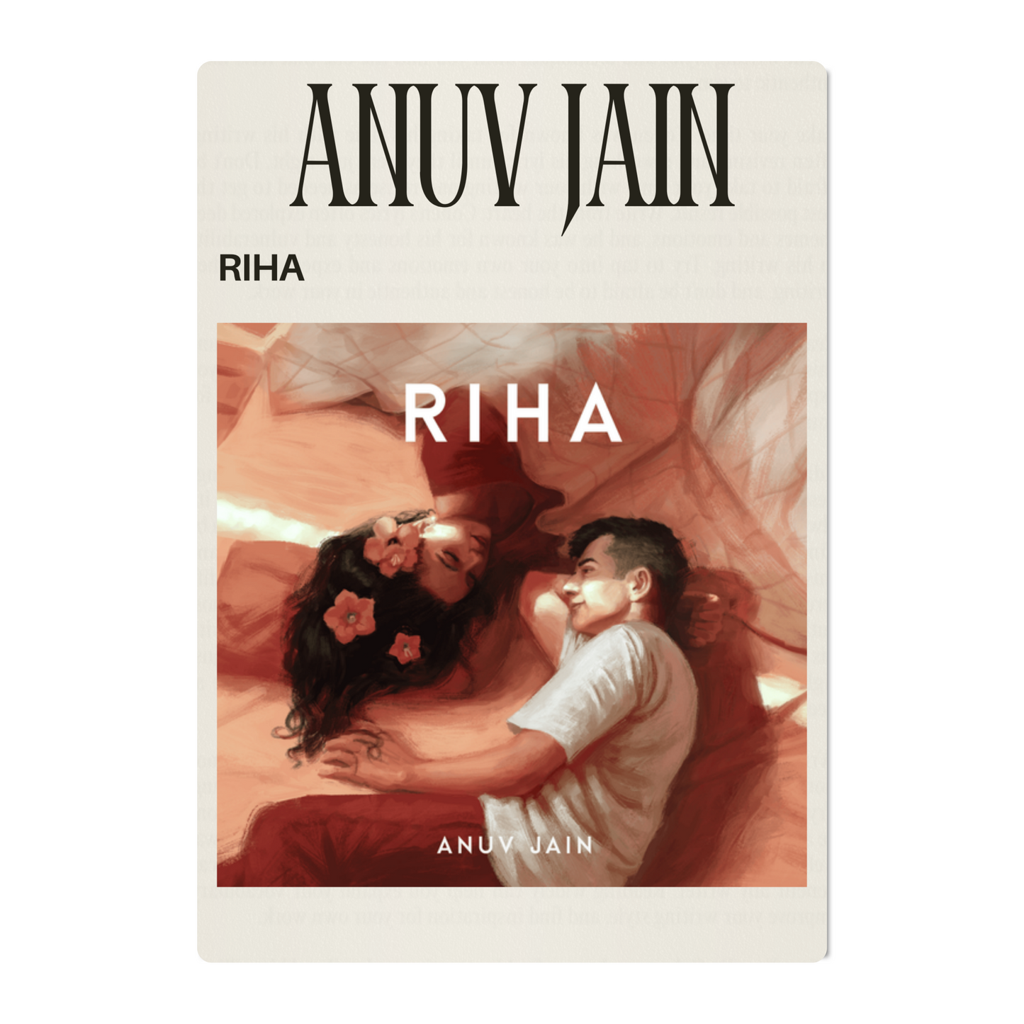 ANUV JAIN – RIHA POSTER