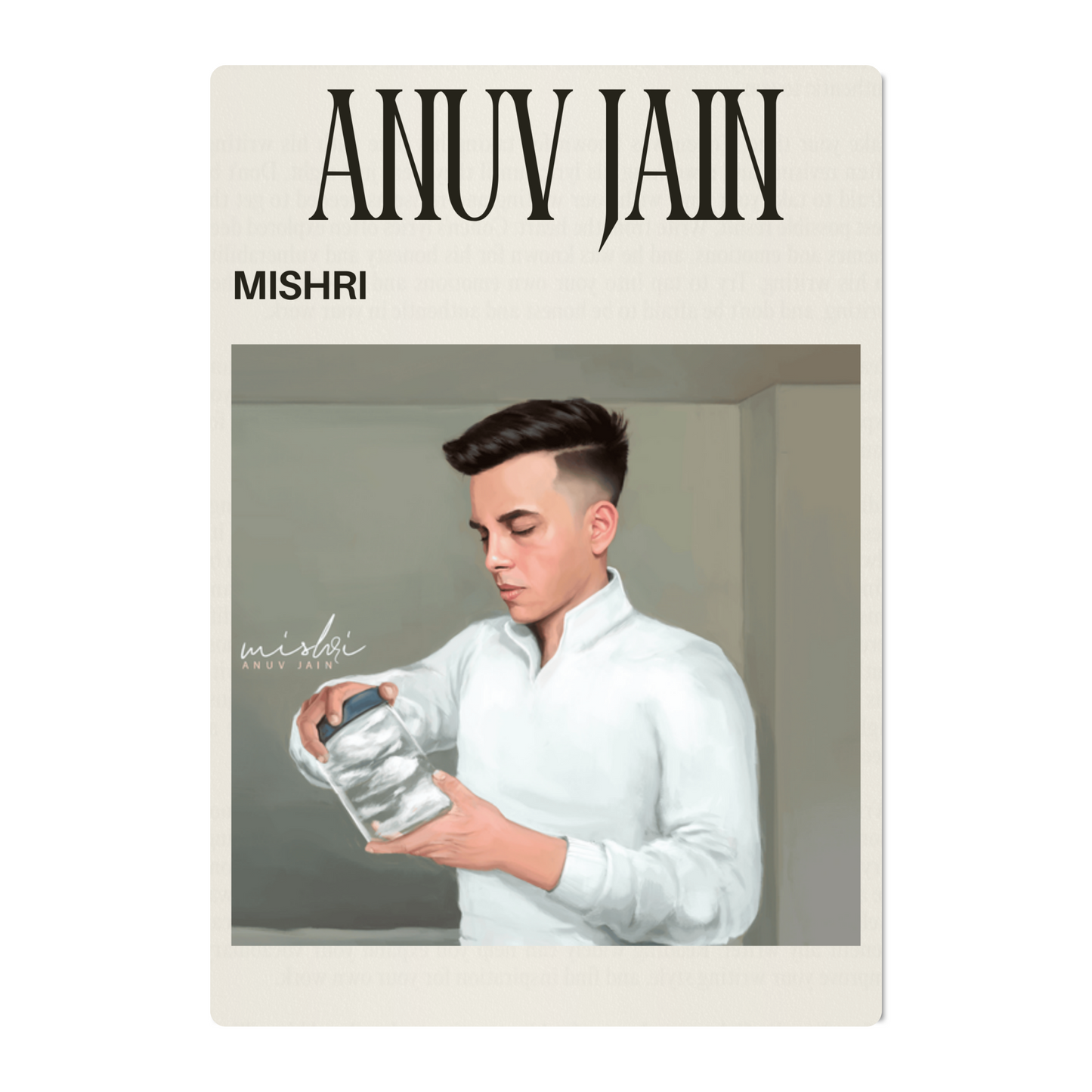 ANUV JAIN – MISHRI POSTER